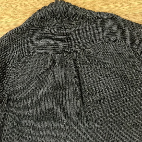 Club Monaco Sweater Vtg Cropped Black Medium NWT - Picture 7 of 9